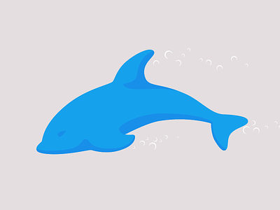 Dolphin animals dolphin life ocean vector