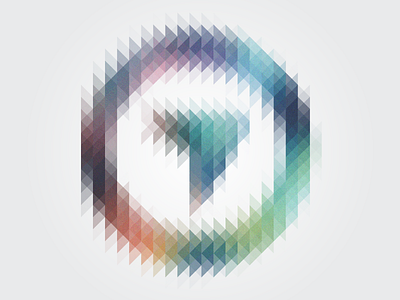 Opengov Pixelated Desktop Background design geometric logo