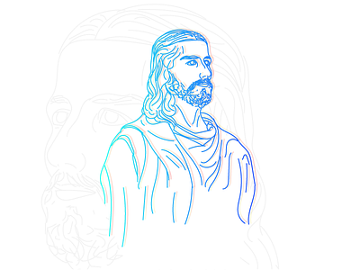 Jesus design illustration jesus vector