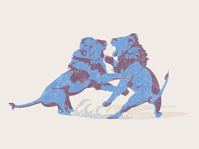 Who's Your Replacement? animals blog illustration joe lonsdale lions vector