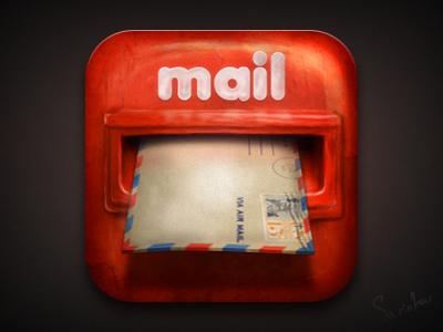 Icon Mail 3d icon mail