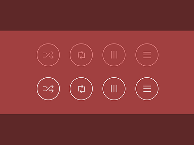 Buttons Player (800x600) button buttons color flat icon ios7 nice player simple