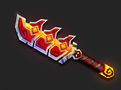 Sword 3d 2d 3d game games low low poly lowpoly magic sword weapons