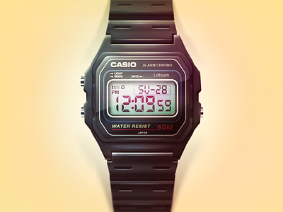 Casio Clock casio clock watch
