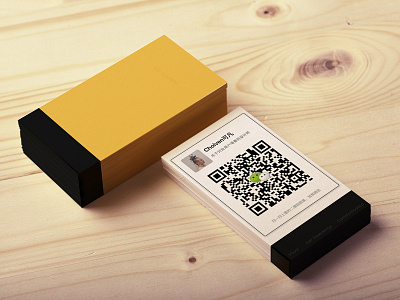 Card design for wechat connection card