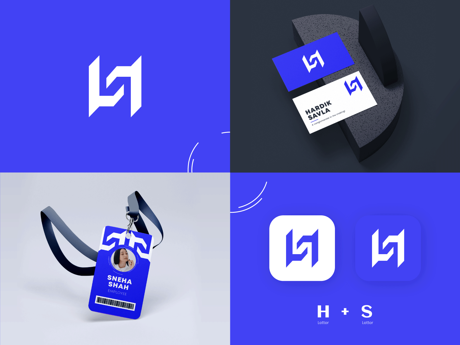HS logo - Hardik Savla Ventures🤝
