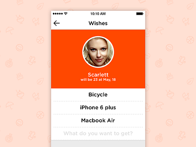 Gifts App Profile