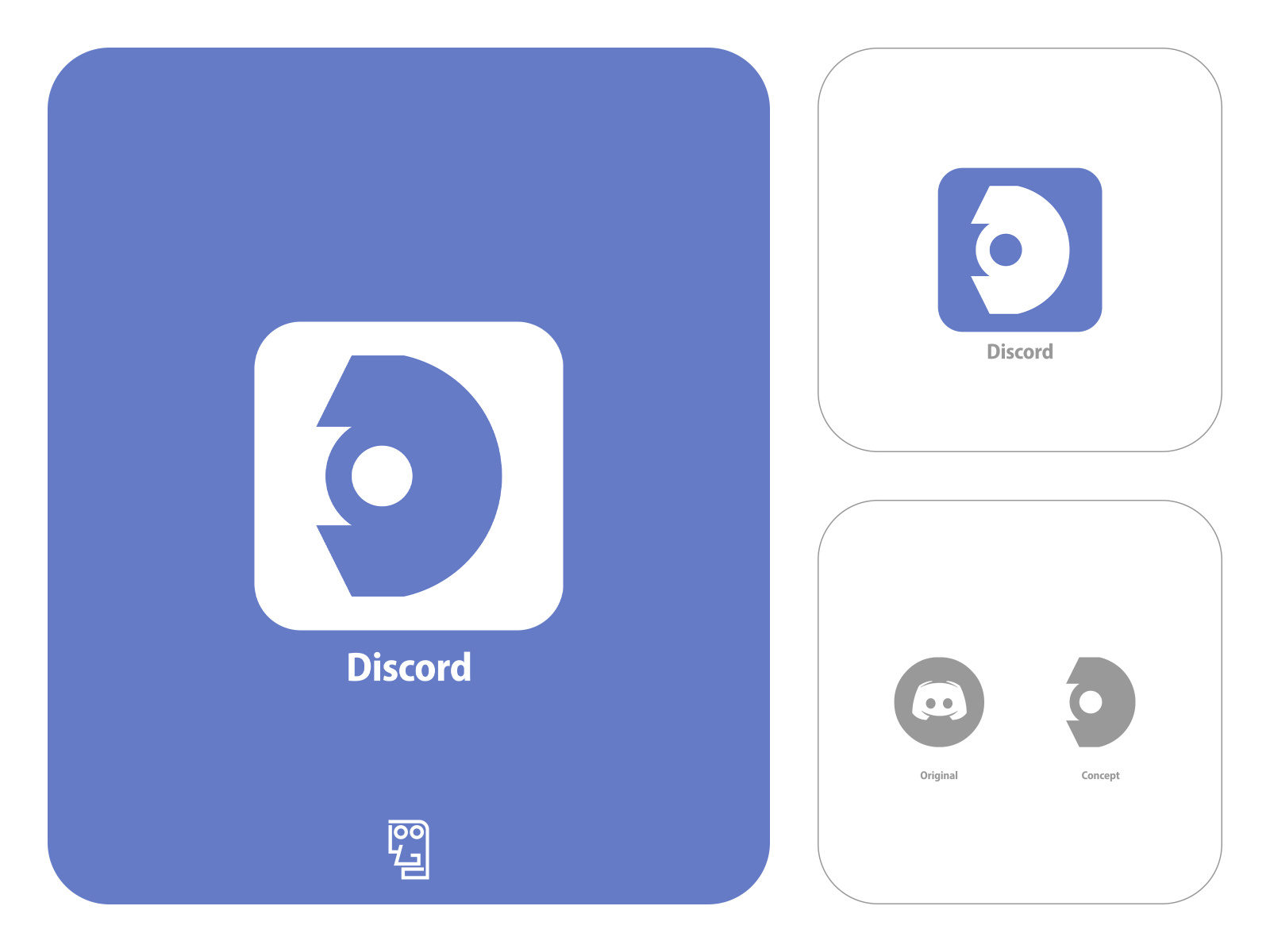 Discord Logo Redesign by LOGO Redesign Studio on Dribbble