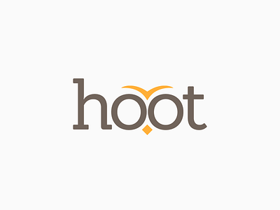 Hoot hoot logo owl