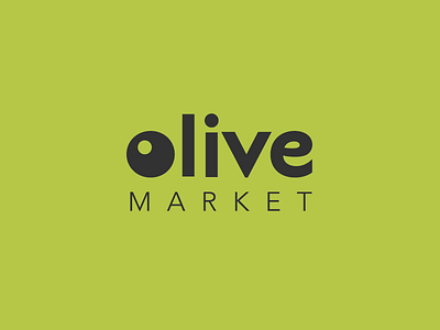Olive Market logo market olive store