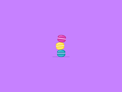 January 14: Macaroons? 365cons daily icon diary dessert icon macaroon