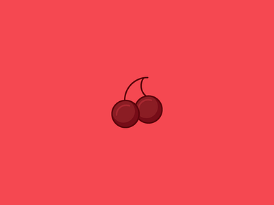 January 22: Cherries 365cons cherries cherry daily icon diary fruit icon
