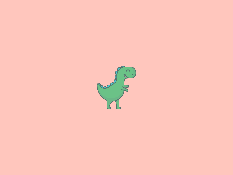 March 22: Rawr by Amy Devereux on Dribbble