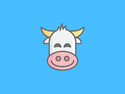 April 24: Cow Emoji 365cons animal cow daily icon diary emoji farm icon