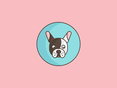 June 25: Molly Moon's 365cons daily icon diary dog french bulldog ice cream icon molly moons