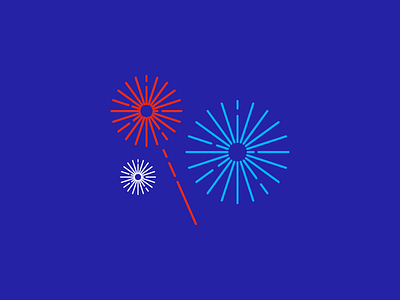 July 4: Fireworks 365cons 4th of july celebrate daily icon diary fireworks freedom icon independence