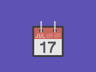 July 17: Calendar Emoji Day 365cons appointment calendar daily icon diary date emoji icon july meeting month time year
