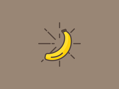 July 22: Banana 365cons banana daily icon diary food fruit icon