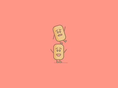 October 6: Tater Tots 365cons cute daily icon diary face icon potatoes silly tater tots