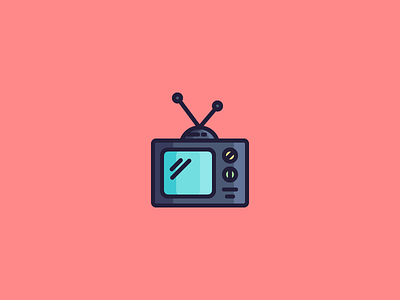 October 15: Television 365cons daily icon diary icon movie netflix show television tv vintage watch