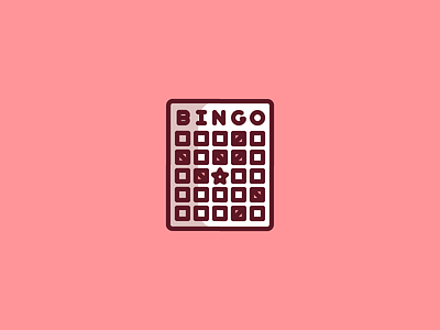 October 19: Bingo 365cons bingo card daily icon diary elderly game icon luck presidential