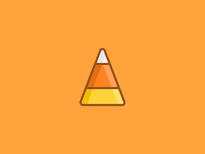 October 24: Candy Corn 365cons candy daily icon diary halloween holiday icon treats