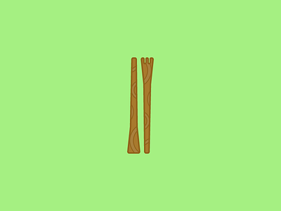 November 23: Salad Tongs 365cons daily icon diary icon lettuce salad tongs toss utensils