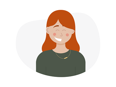 Smiling Woman By Amy Devereux For Envoy On Dribbble