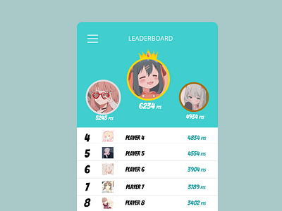 Daily UI 019 Leaderboard