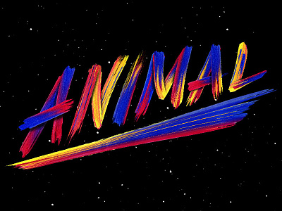 Spotify Artwork 9:09 animal artwork band letter lettering music song spotify typo typography