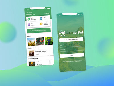 Agriculture Application agriculture agroculture app design ui uidesign uiux