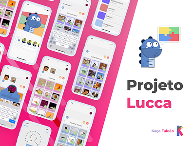 Lucca: Comunicação alternativa android aplicativo autismo comunicação criança desenvolvimento design empresa ios