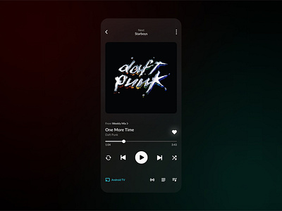 Daily UI Challenge 009 - Music Player dailyui design figma ui