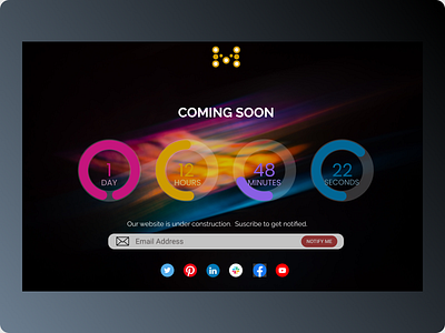 DAILY UI- Countdown Timer dailyui dailyui014 dailyuichallenge design ui