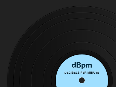 Decibels Per Minute record vinyl