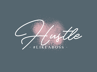 Tshirt Design - Hustle hustle inspiration motivate t shirt design tshirt typography