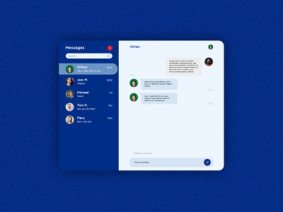 Daily UI 013 - Direct Messaging