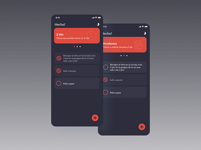 To-Do app- night mode