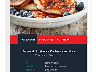 Recipes, detail fitness food love nutrition pancakes recipe
