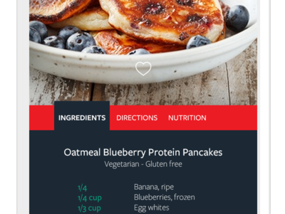 Recipes, detail fitness food love nutrition pancakes recipe