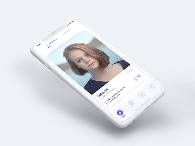 Daily UI #7 app daily ui dating fast hang out interface iphone mobile profile ui ux