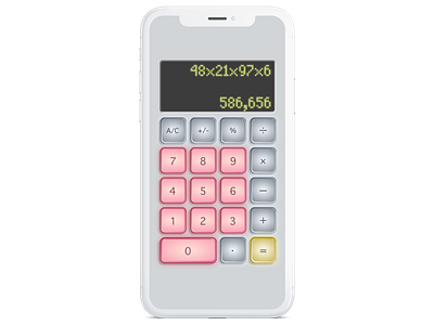 Daily UI 004: Calculator 004 calculator daily ui inspiration ui