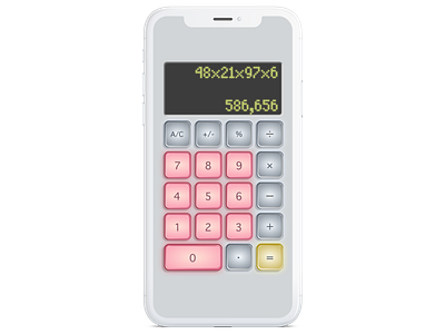 Daily UI 004: Calculator