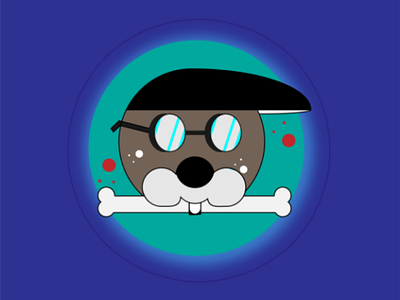 Cool Dog cooldog illustrator logo icon