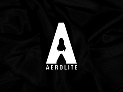 Aerolite Logo Design dailylogochallenge logofolio spaceship
