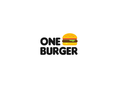 One Burger Logo dailylogochallenge dailylogo dlc