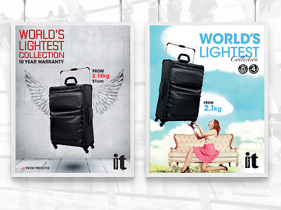 It luggage Worlds Lightest POS pointofsale