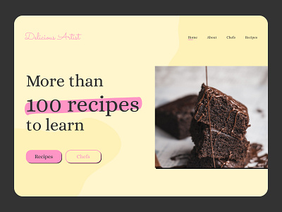 Practice Delicious Artist #DailyUI