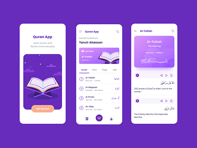 UI App Qur'an app app design design design app quran quran app ui ui app ux