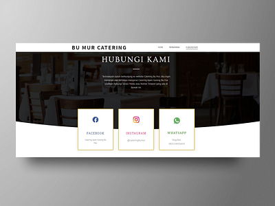 Cateringbumur Website catering catering services companyprofile contact fried chicken web web design web developer wordpress